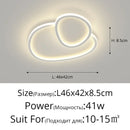 LED Ceiling Lights Modern Metal Chandeliers for Living and Dining Rooms by Ljojo