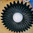 Ceramic Sunflower Corridor LED Wall Light | Modern Bedroom Restaurant Decor by Ljojo
