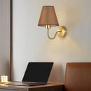 Nordic Fabric Lampshade Wall Lamp E27 LED - Modern Bedroom & Dining Room Lighting by Ljojo