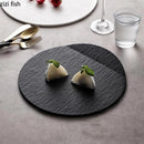 Ljojo Matte Stone Ceramic Plate Set for Molecular Cuisine and Desserts
