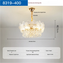 Crystal Chandelier French Flower Shape Living Room Ceiling Lamp by Ljojo - High-grade and Popular Bouquet Design