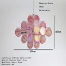 French Murano Glass Chandelier for Living Room, Dining Room by Ljojo - Elegant Indoor Lighting