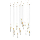 Modern Waterdrop Pendant Lamp LED Lighting Bedroom Living Room Dining Kitchen Stairwell Hanging Light by Ljojo