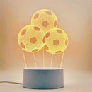 3D Football Night Light USB Sports Decoration Creative Table Lamp Home Decor Ljojo