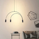 Ljojo Minimalist Postmodern Geometric Chandeliers for Home and Restaurants