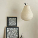 Japanese Wabi Sabi Radish Paper Pendant Lights Chandelier by Ljojo - Unique Dining Room Decor