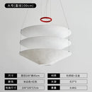 Ljojo German Pendant Lamp Paper Chandelier E27 Suspension - Hanging Light Fixture Elegant Modern Style