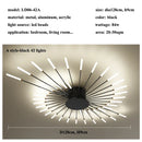 LED Crystal Chandelier Modern Creative Ceiling Lamp for Living Room by Ljojo