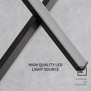 Ljojo Modern Acrylic Pendant Light | Bedroom Dining Room Chandelier | Home Decor Lighting Fixtures