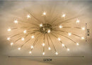 Ljojo LED Star Chandelier Light Fixture for Modern Living Room Dining Bedroom Kitchen axECOMoxyQBGVPdHG