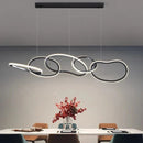 Ljojo LED Pendant Light Stainless Steel Modern Chandelier for Dining Kitchen Island
