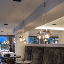 Italy Bubble Glass Ball Chandeliers Designer Pendant Lights Hanging Lamp G9 Suspension for Kitchen Island by Ljojo