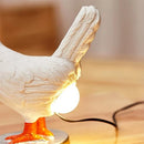 Funny Easter Chicken Night Light Lamp Decorative Simulated Animal Home Decor Ljojo