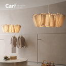 Linen Fabric Medieval Cream Style Chandelier by Ljojo