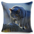 Cute Cat Print Fold Ear Pet Pillowcase for Cozy Home Decor by Ljojo