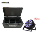 Ljojo™ LED Flat Par Lights 18x12W/18x18W RGBW Aluminum Alloy for Party KTV Disco DJ