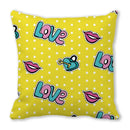 Heart Print Pillowcase for Home Decor by Ljojo - Love Cushion Cover