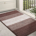 Ljojo Low-Profile Indoor Entry Doormat 80x120 - Non-Slip Absorbent Washable Rug
