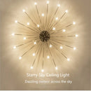 Ljojo LED Star Chandelier Light Fixture for Modern Living Room Dining Bedroom Kitchen axECOMoxyQBGVPdHG