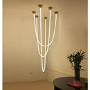 Ljojo LED Pendant Lamp: Nordic Design, 360° Luminous, for Living Room, Dining Room, Office