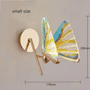 LED Wall Lamp Modern Creative Nordic Butterfly Wall Light by Ljojo