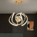 Ljojo Crystal Restaurant Staircase Pendant Light - Modern, Creative, High-end Lighting for Dining Room