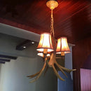 LED Antler Chandelier Pendant Light for Dining Room Decor by Ljojo