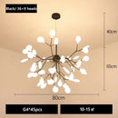 Ljojo LED Firefly Pendant Light: Modern Romantic Hanging Light Fixture