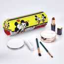 Ljojo Mickey Mouse Minnie Leather Pencil Case: Big Capacity Student School Gift