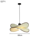 French Cream Style Chandelier Nordic Dining Room Living Room Pendant Lighting Bedroom Japanese Medieval Art Petal Hanging Lamp by Ljojo.