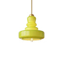 Ljojo Bauhaus Glass Pendant Lamp Ceiling Suspension for Kitchen Island Bedroom Dining Room
