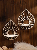 Ljojo™ Floating Crystal Shelf Display for Boho Home Decor in Living Room