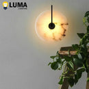 Ljojo Nordic Marble Moon Wall Sconces LED Light Fixture Home Decor Bedroom Modern