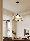 Wabi Sabi Petal Led Pendant Chandelier French Cream Home Decor Lighting by Ljojo