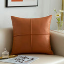 Ljojo Light Simulation Leather Thickened Throw Pillow