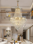 Ljojo Luxe LED Crystal Chandelier for Elegant Living Room Lighting