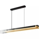 Nordic Linear Led Chandelier for Dining Room | Modern Strip Hanging Light by Ljojo