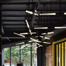 Industrial Style Office Chandelier Pendant Light LED Ceiling Lamp for Living Room Lobby Hotel Cashier Counter