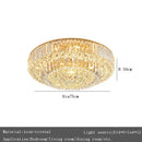 Large Crystal Ceiling Chandelier Classic Luxury Led Lampara Gold Round Ceiling Lights Home Decor Lustre Home Appliance by Ljojo