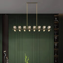 Ljojo Luxury Crystal Chandelier - Modern Dining Room Pendant Light Fixture