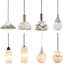 Ljojo Marble Art LED Chandelier - Luxury Dining Room Ceiling Lighting