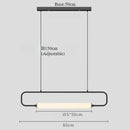 LED Minimalist Tube Pendant Light for Kitchen Island by Ljojo - European Design Home Decor