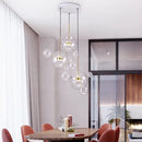 Italian Glass Bubble Ball Pendant Chandelier for Kitchen Island - Ljojo Luxury Lighting