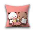 Ljojo 45x45 Cushion Cover, Cute Square Pillowcase, Birthday Wedding Gift