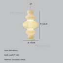Japanese Style Wabi Sabi E27 Pendant Lamp by Ljojo: Rice Paper LED Chandelier for Stairs and Indoors