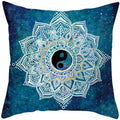 Ljojo Mandala Print Square Pillowcase - Home Decor Cushion Cover