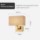 Wall Lamps Wabi-sabi Modern LED Chandeliers for Home Decoration Study Villa Hotel Bedside by Ljojo