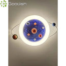 Nordic LED Astronaut Space Chandelier Creative Lamp for Living Room by Ljojo