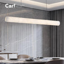 Spanish Marble Chandelier: Modern Minimalist Villa Light by Ljojo