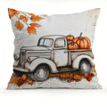 Autumn Harvest Decorative Pillow Cover Set by Ljojo for Sofa, Bedroom, Car